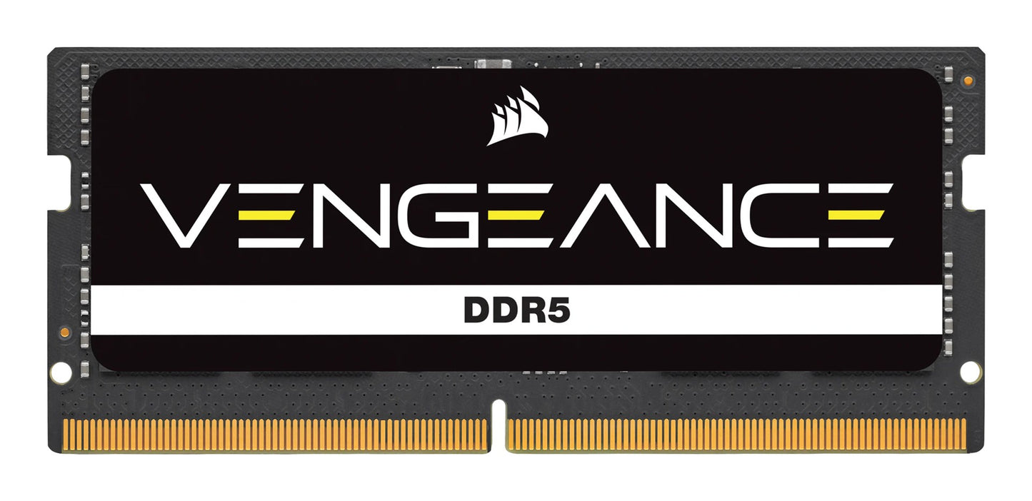 Corsair Vengeance CMSX16GX5M1A5200C44 moduł pamięci 16 GB 1 x 16 GB DDR5 262-pin SO-DIMM