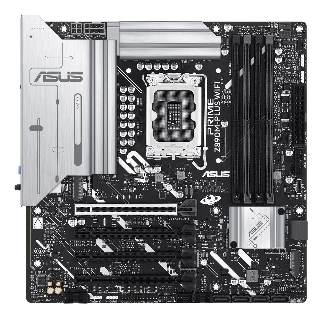 ASUS PRIME Z890M-PLUS WIFI Intel Z890 LGA 1851 (Socket V1) micro ATX