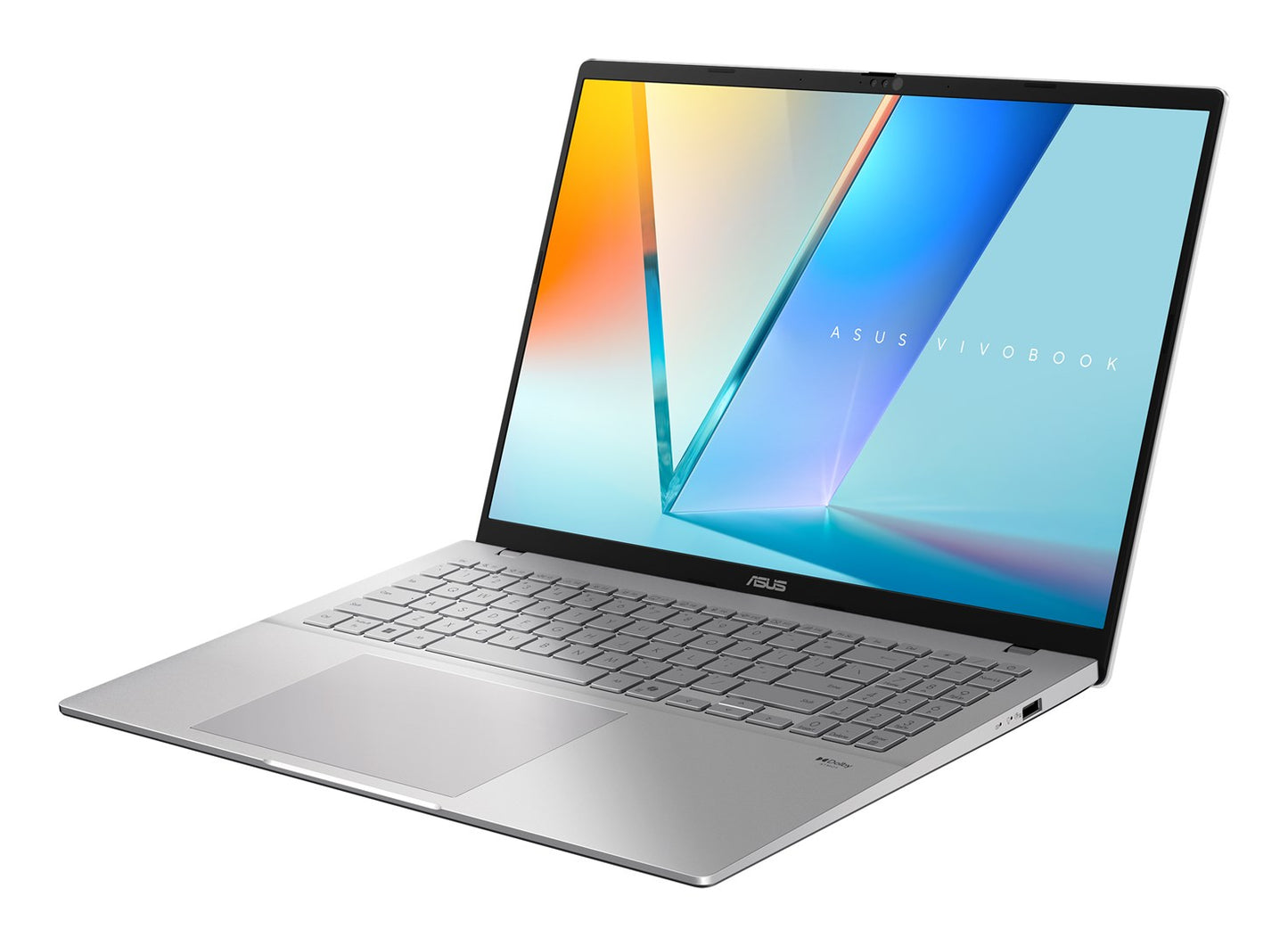 ASUS Vivobook S16 S3607VA-RP097W Core 5 210H 16.0"WUXGA IPS-level Panel 144Hz 300nits AG 16GB DDR5 SSD512 Intel UHD Graphics WLAN+BT Cam1080p 70WHrs Win11 Cool Silver