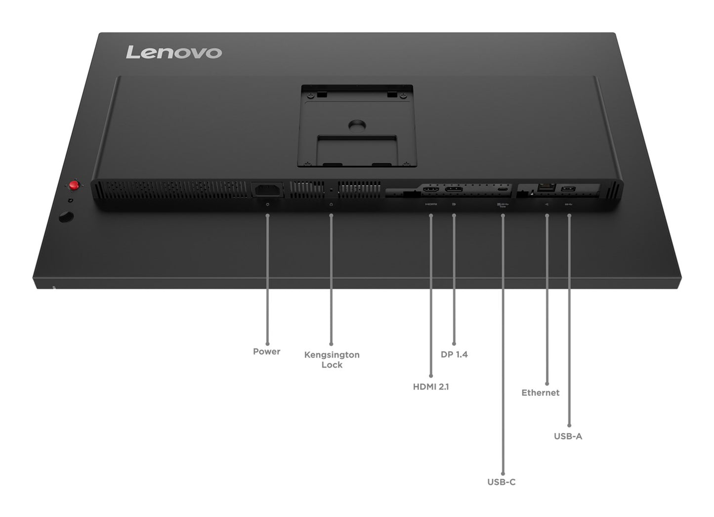 Lenovo ThinkVision T27UD-40 27"UHD 60Hz 350nits AG HDMI DP USB Eclipse Black