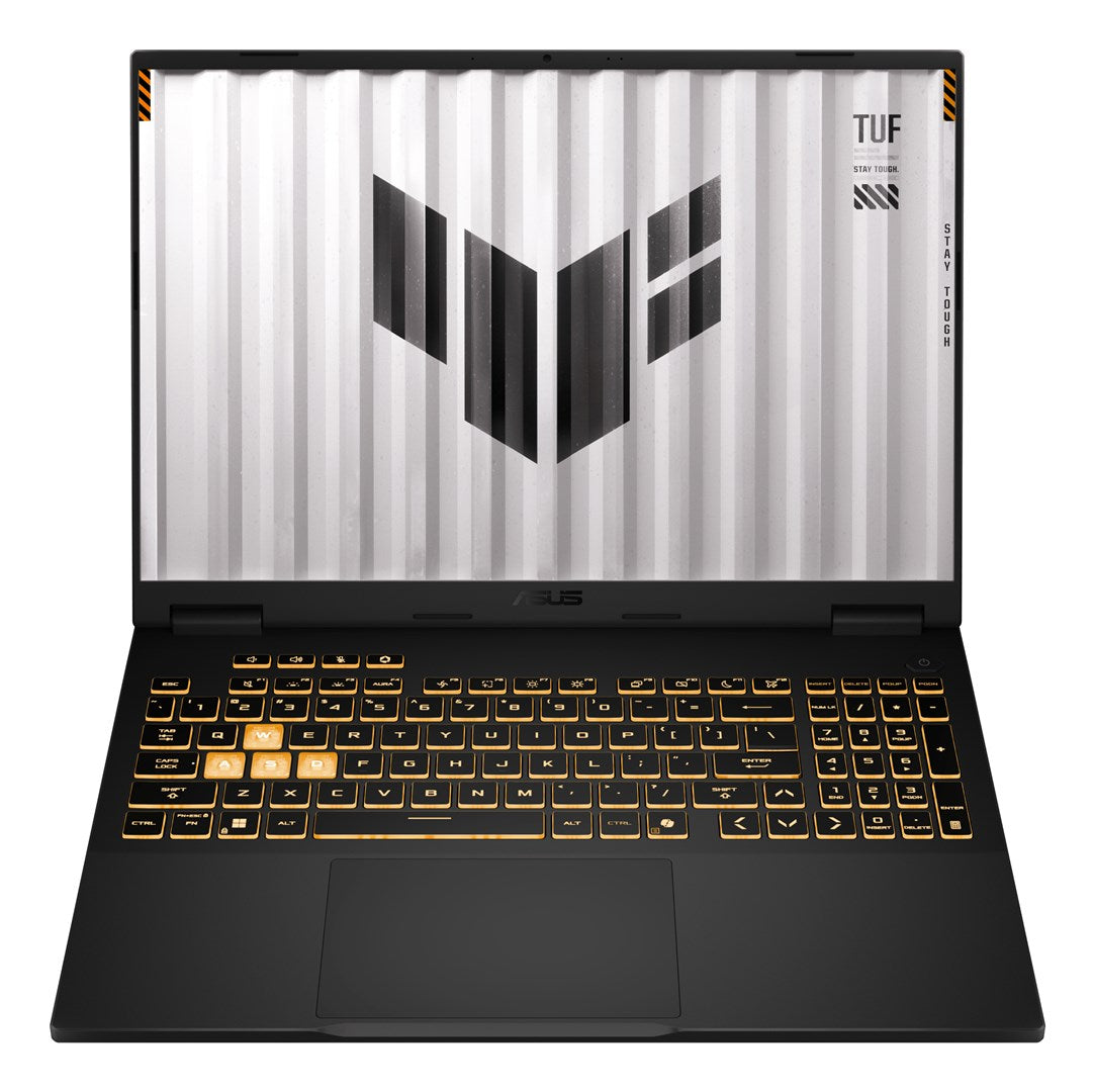 ASUS TUF Gaming F16 FX608JHR-RV094W i5 14450HX 16.0"FHD+ 165Hz IPS-level AG 16GB DDR5 5600 SSD512 GeForce RTX 5050 8GB WLAN+BT LAN Cam1080P+IR 90WHrs Win11 Aluminum Jaeger Gray