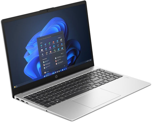 HP 250R G10 Core 5 120U 15.6"FHD 16GB DDR4 SSD512 Intel Graphics W11Pro Turbo Silver