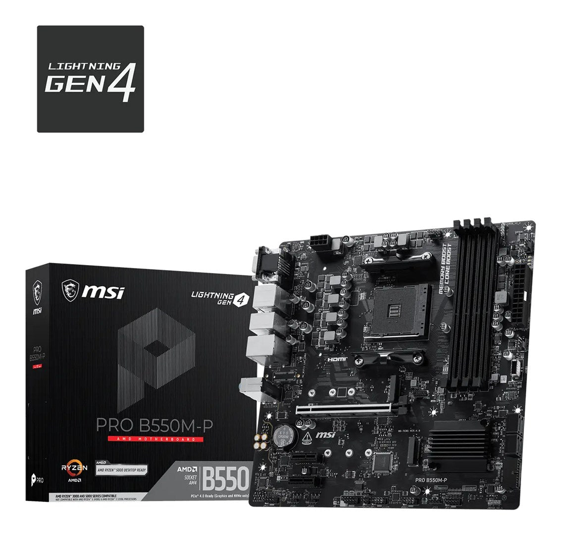 Płyta główna MSI PRO B550M-P WIFI6E
