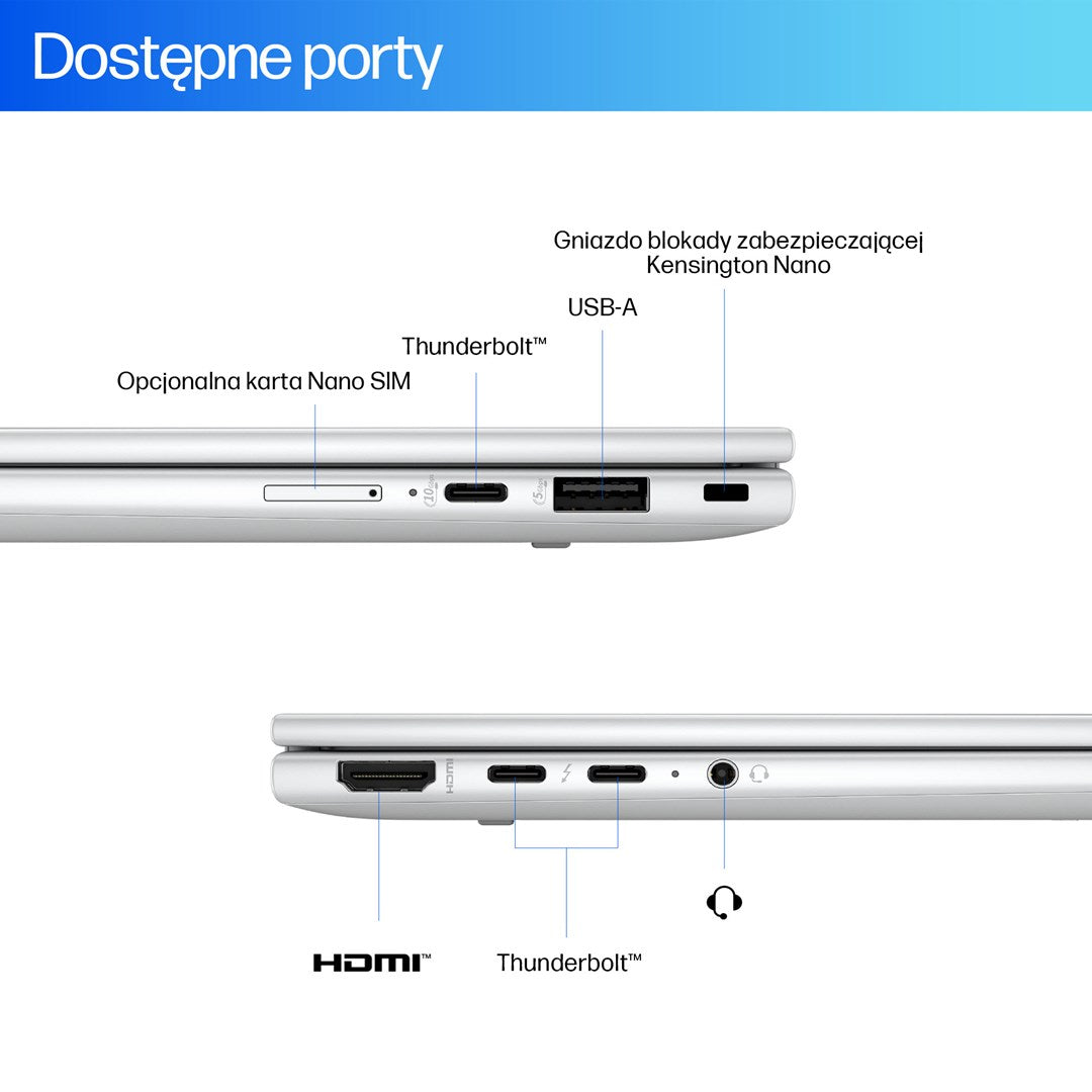 HP Elitebook X G1i Flip Ultra 7 258V 14.0"WUXGA Touch IPS AG 400 nits 32GB LPDDR5x SSD512 Intel Arc Cam 5 Mpx AI 68Wh W11Pro Glacier Silver 3Y OnSite