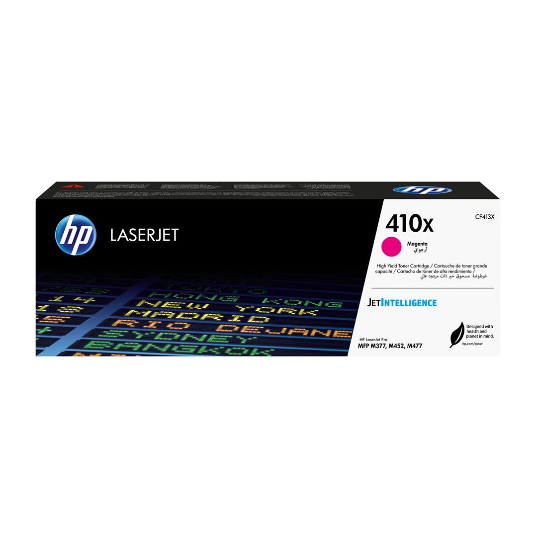 HP 410X oryginalny wkład z purpurowym tonerem LaserJet XL