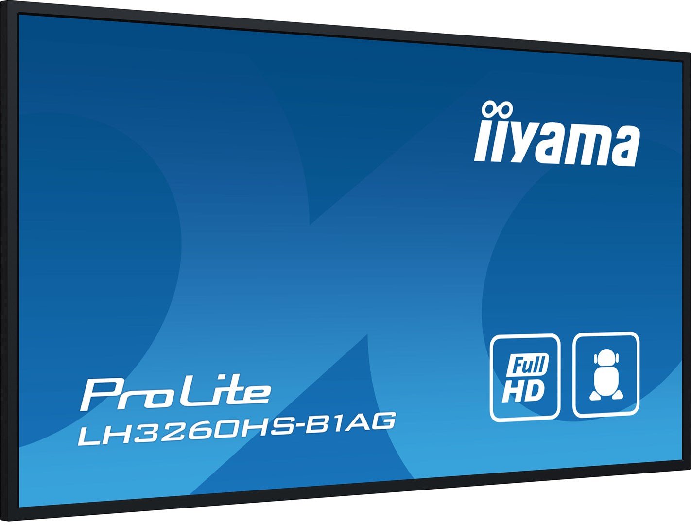 Monitor wielkoformatowy iiyama LH3260HS-B1AG A 80cm (31.5") LED Wi-Fi 500 cd/m2 Full HD Android 11 24/7 Czarna