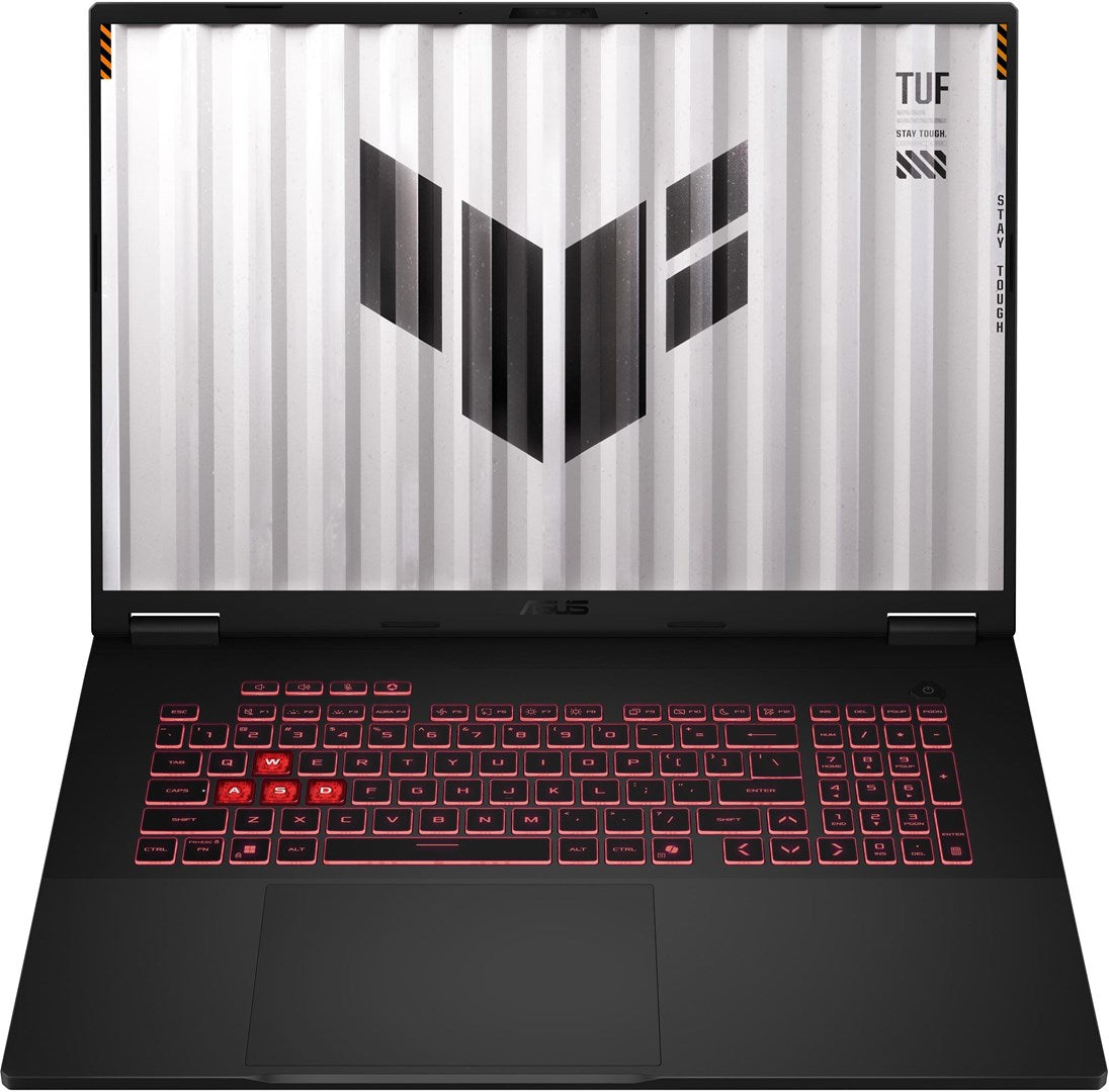 ASUS TUF Gaming A18 FA808UM-S9016W Ryzen 7 260 18.0"2.5K 240Hz IPS-level 500 nits AG 16GB DDR5 SSD512 GeForce RTX 5060 8GB WLAN+BT LAN Cam1080p 90WHrs Win11 Jaeger Gray