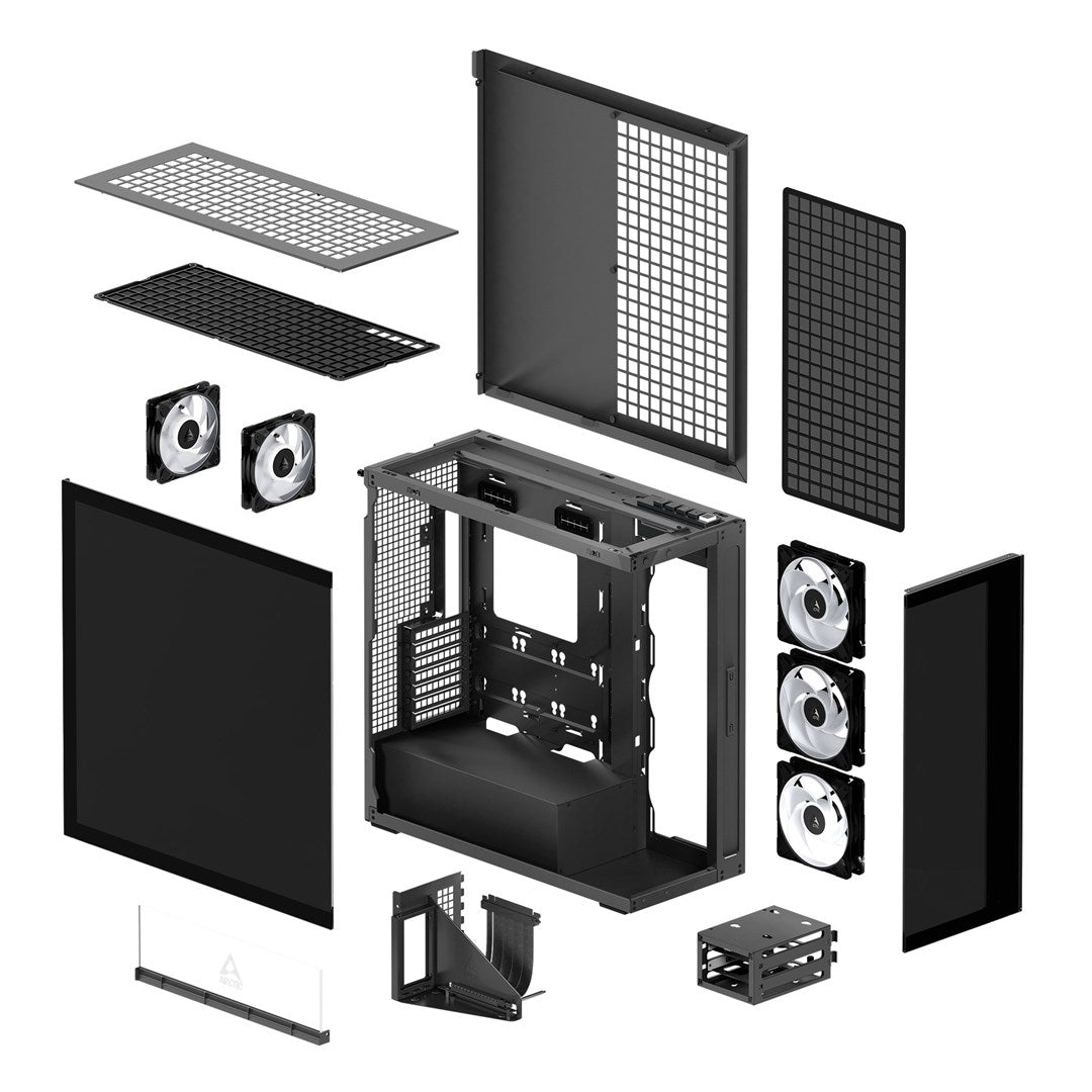 Obudowa CASE MIDITOWER EATX W/O PSU/XTENDERVG B ACPCC00019A ARCTIC