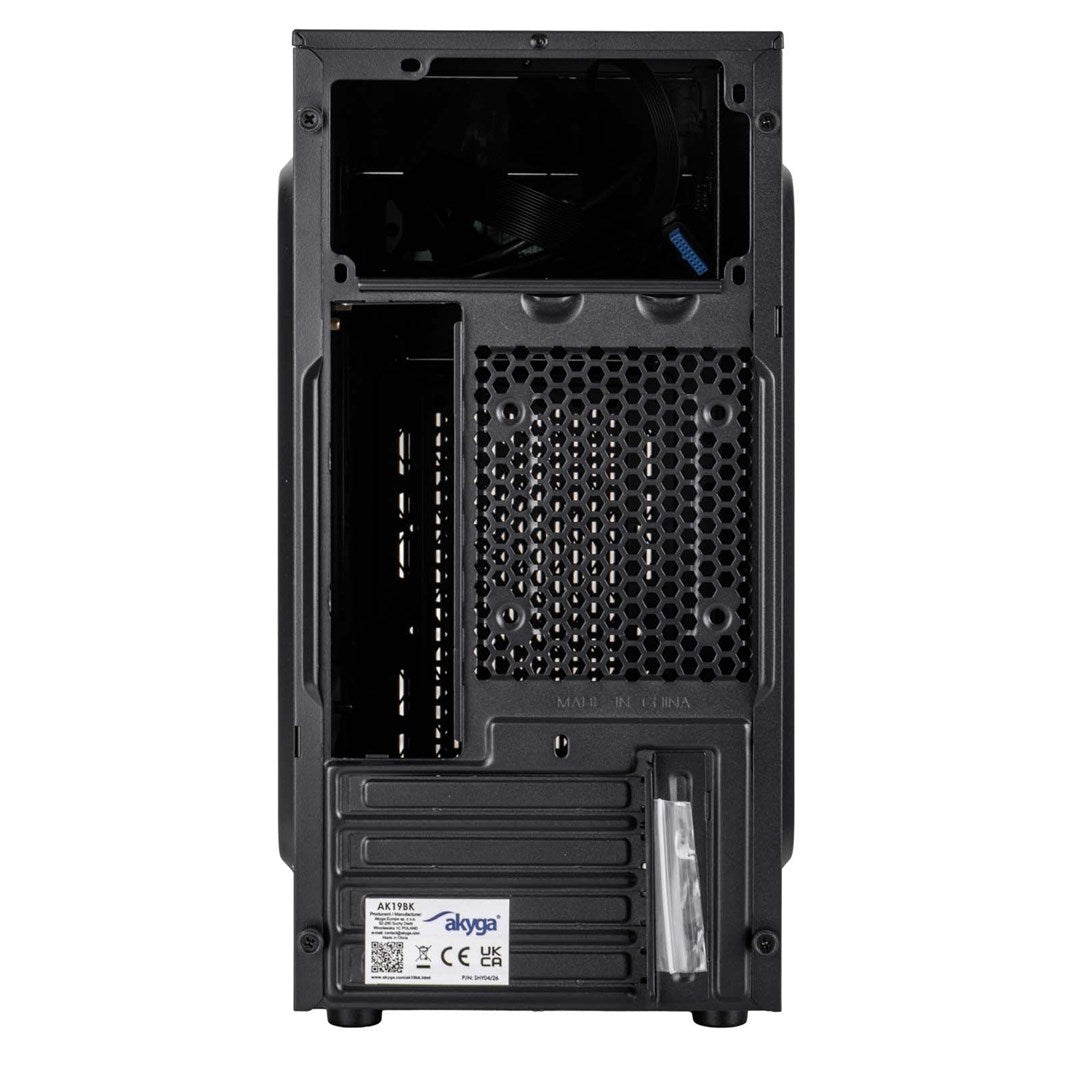 AKYGA OBUDOWA MICRO TOWER ATX PORT USB C AK19BK