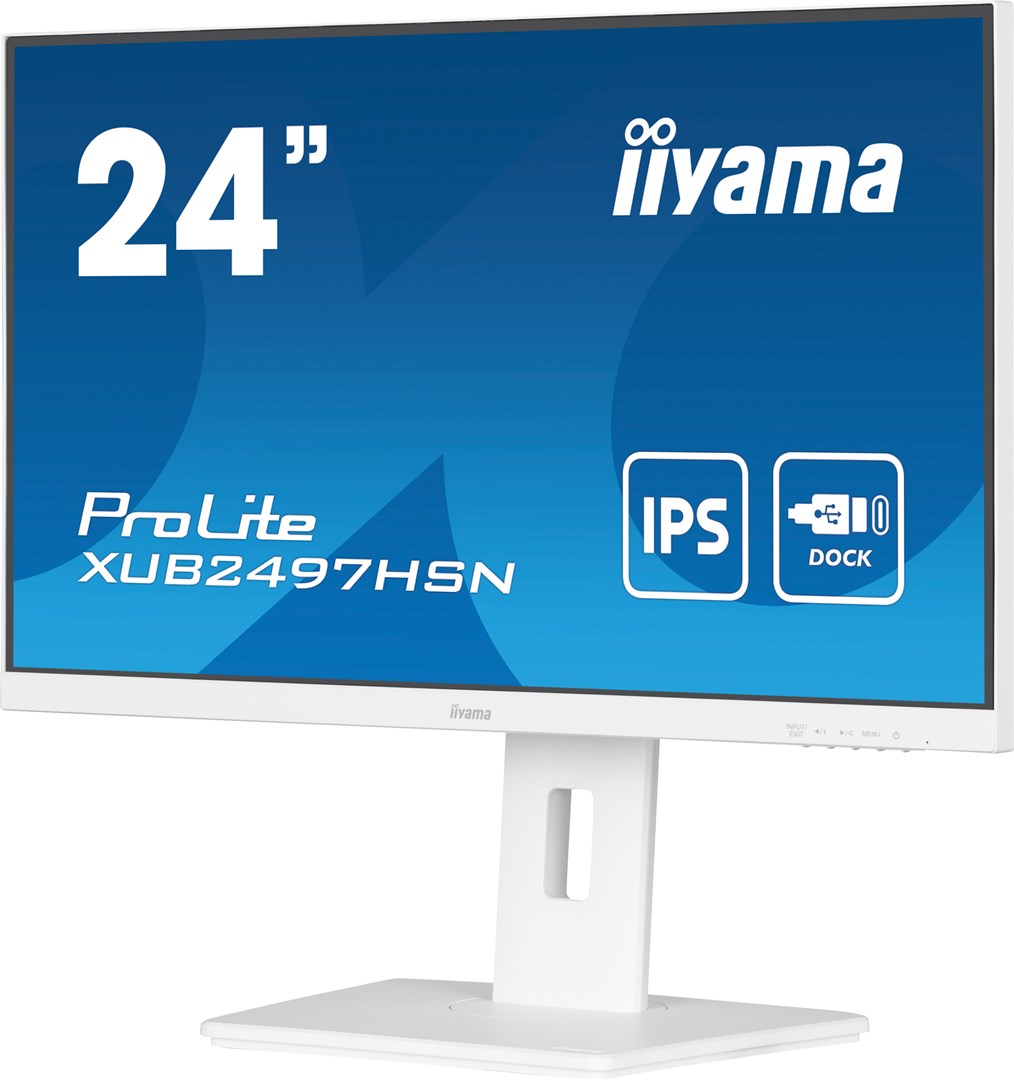 Monitor LCD 23,8" iiyama ProLite XUB2497HSN-W2 60,5cm 1920x1080px Full HD LED Biały