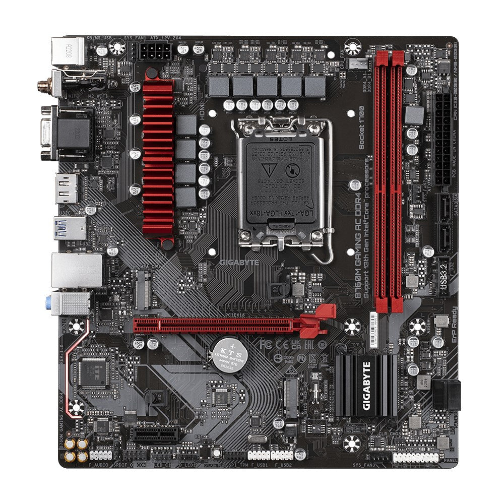 GIGABYTE B760M GAMING AC DDR4 płyta główna Intel B760 LGA 1700 micro ATX