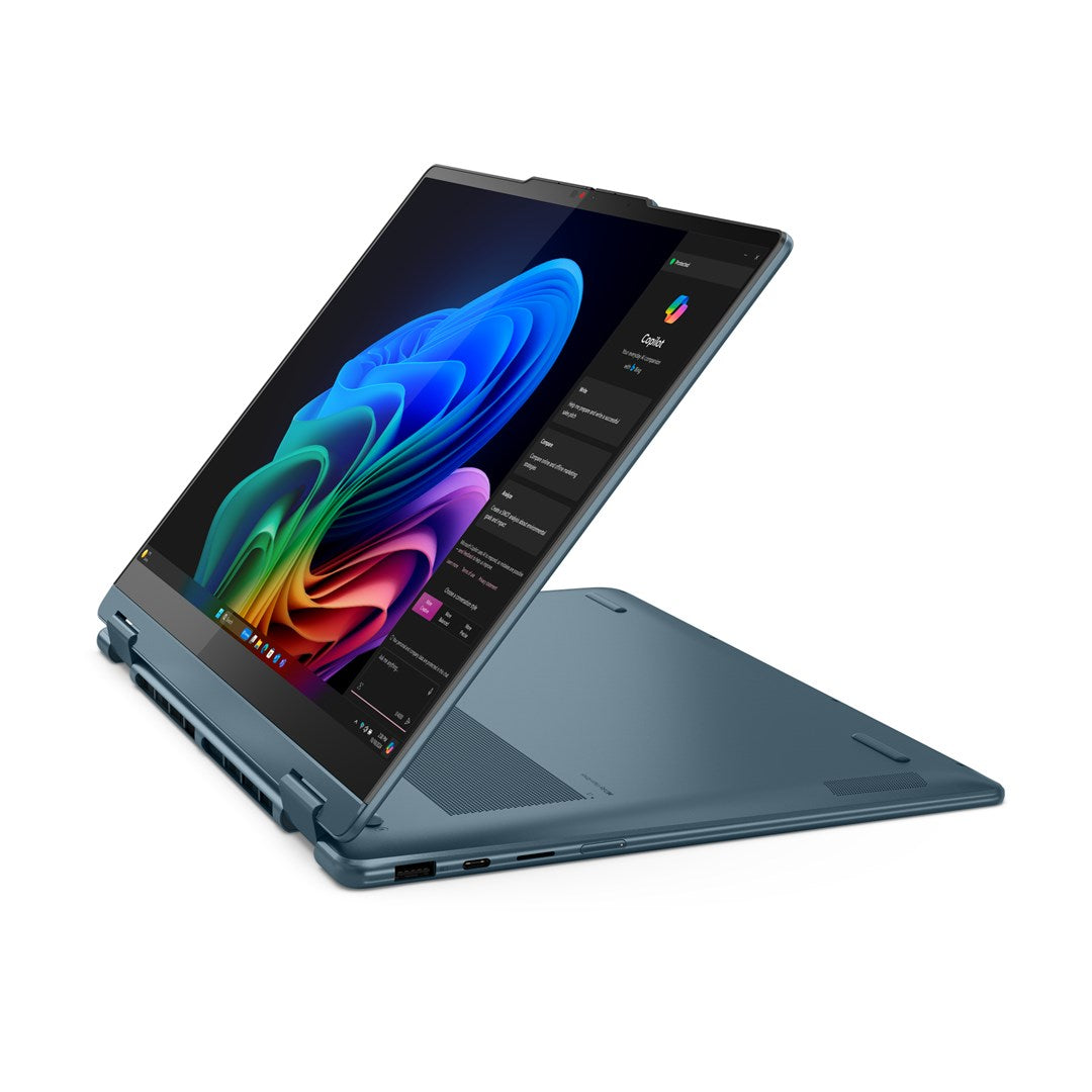 Lenovo Yoga 7 2-in-1 14AKP10 Ryzen AI 5 340 14" WUXGA OLED 400nits Glossy 60Hz 16GB LPDDR5x-7500 SSD512 Radeon 840M Graphics 70Wh Win11 Tidal Teal