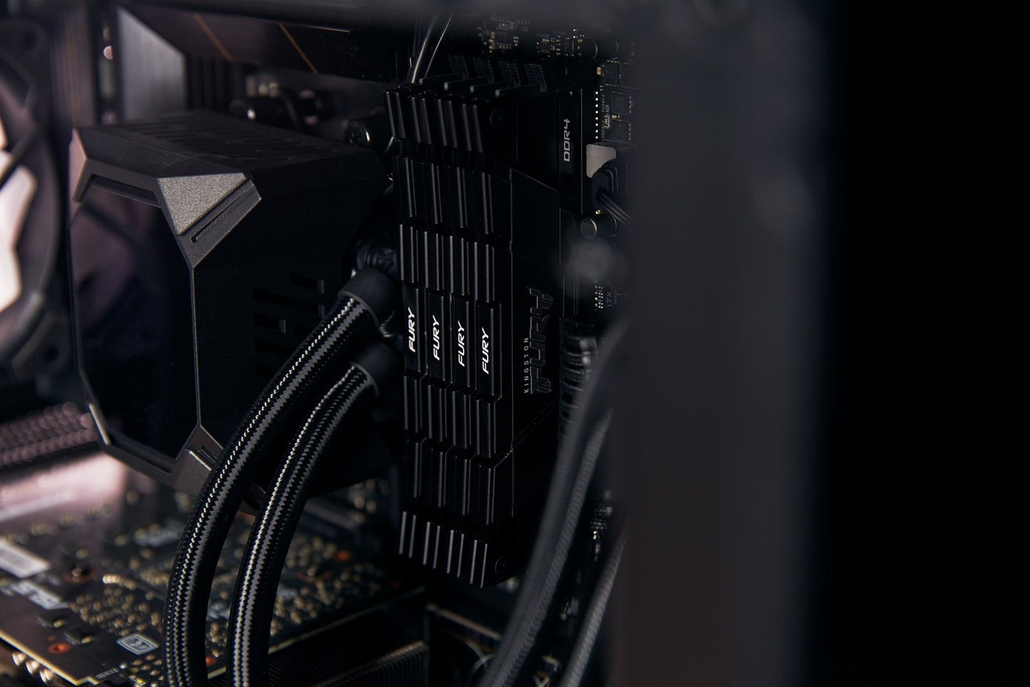 KINGSTON DDR4 16GB 4266MT/s CL19 DIMM FURY Renegade Czarny