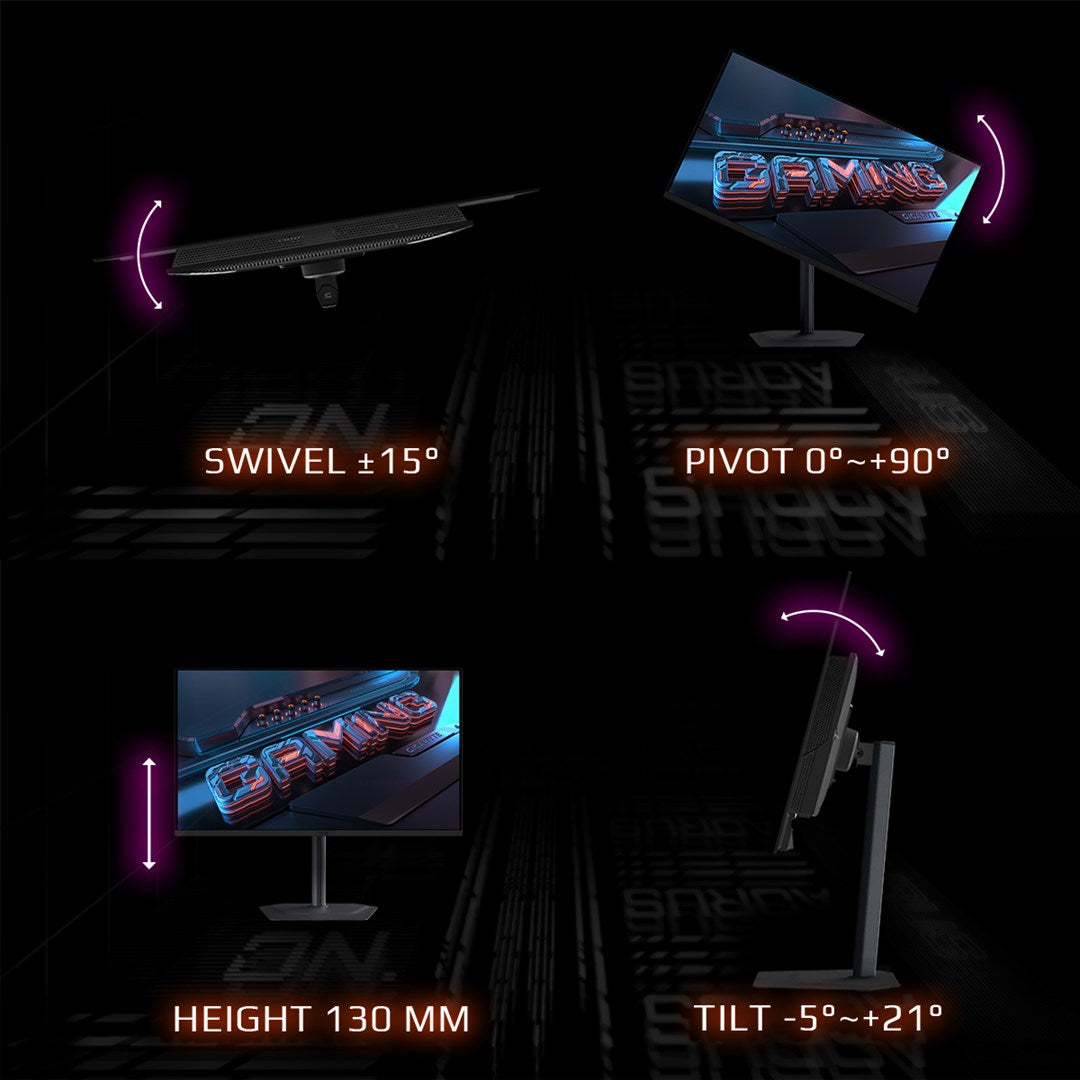 Gigabyte MO32U 80cm (31,5") 4K OLED Gaming Monitor 16:9 HDMI/DP/USB-C 165Hz 0,03ms AMD FreeSync