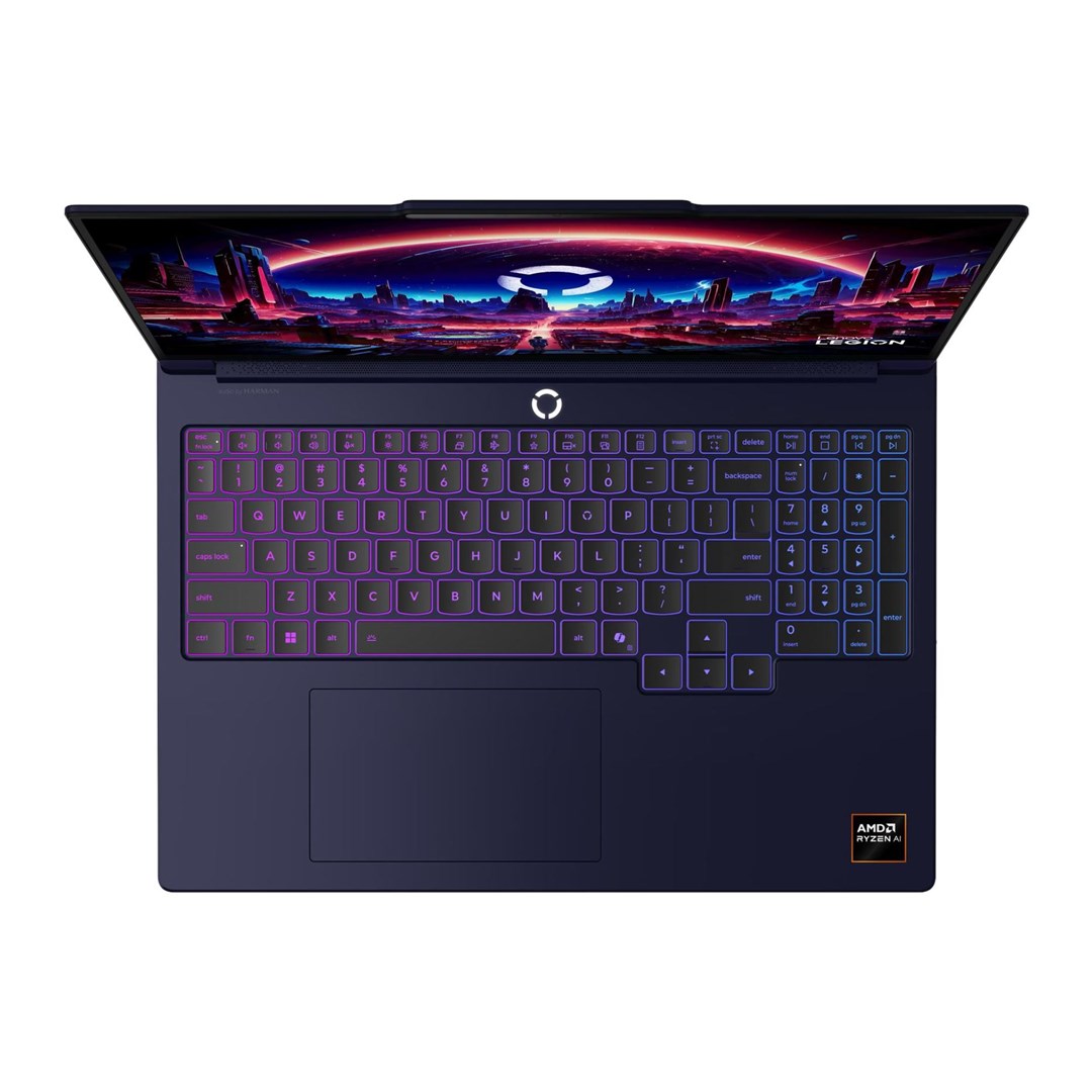 Lenovo Legion 7 16AGP11 Ryzen AI 7 450 16''WQXGA OLED 240Hz 500nits LBL Glossy 32GB LPDDR5X-8533 SSD1TB GeForce RTX 5060 8GB Cam5.0MP + IR 84Wh W11Pro Nebula