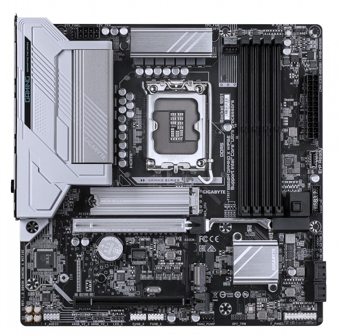 GIGABYTE B860M GAMING X WIFI6E płyta główna Intel B860 LGA 1851 (Socket V1) micro ATX
