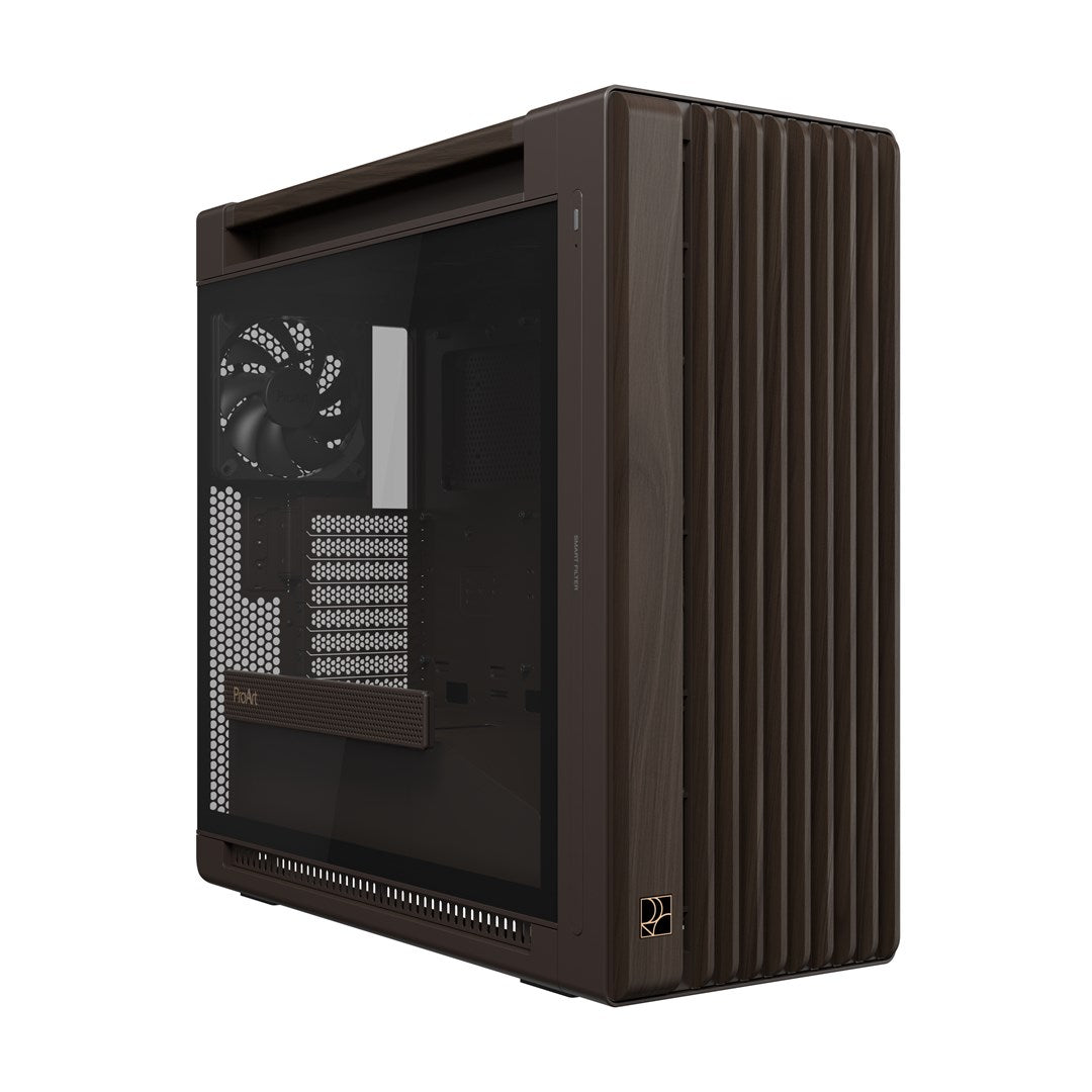 Obudowa Asus PROART PA602 WALNUT WOOD TG PWM RETRO