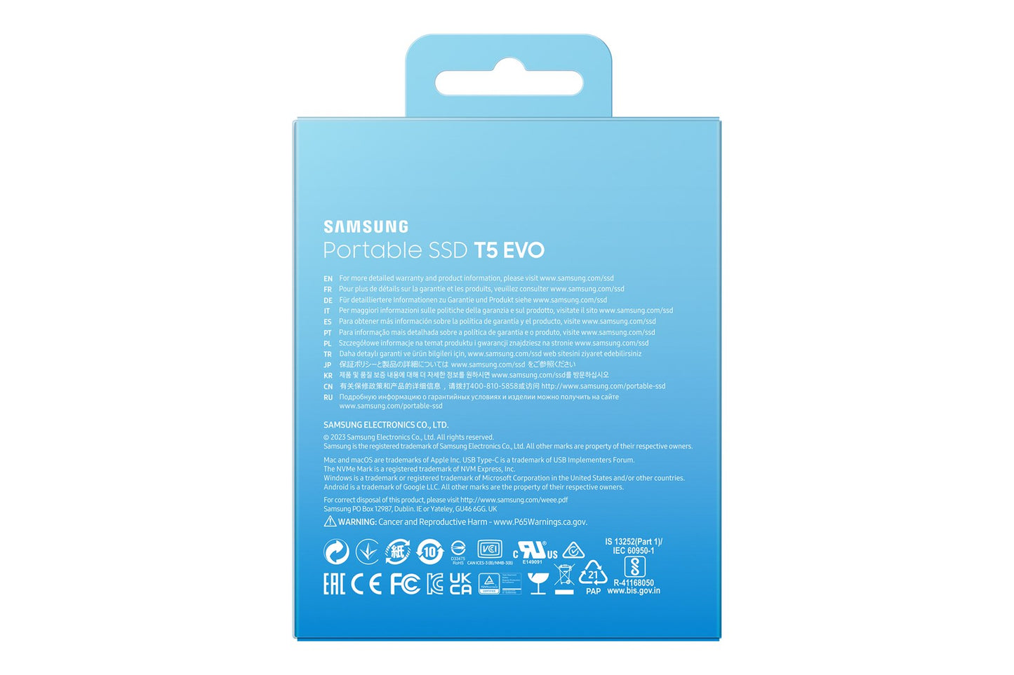 Dysk SSD Samsung 4TB T5 EVO MU-PH4T0S/WW