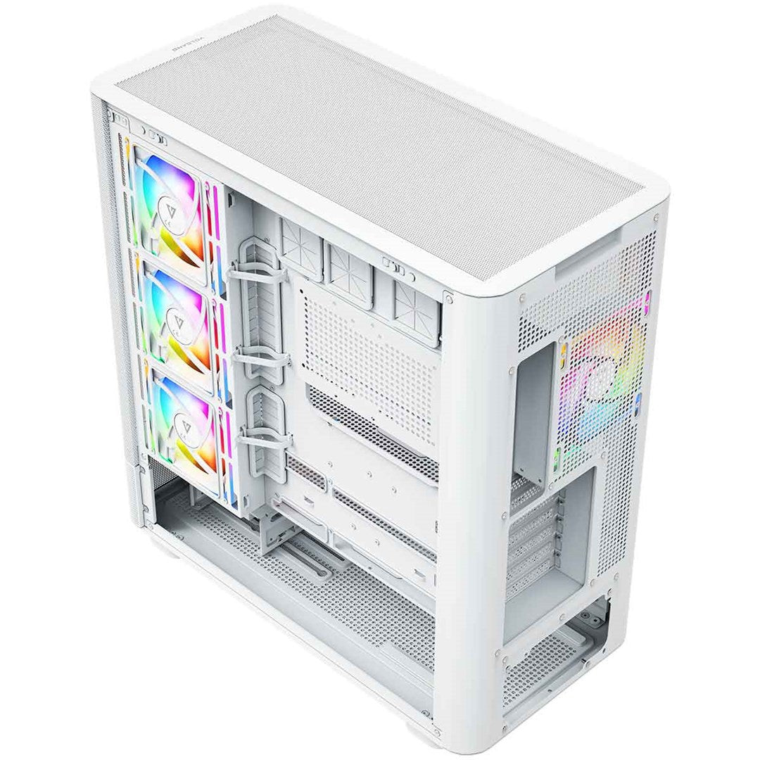MODECOM OBUDOWA VOLCANO AQ 300 ARGB MIDI BIAŁA