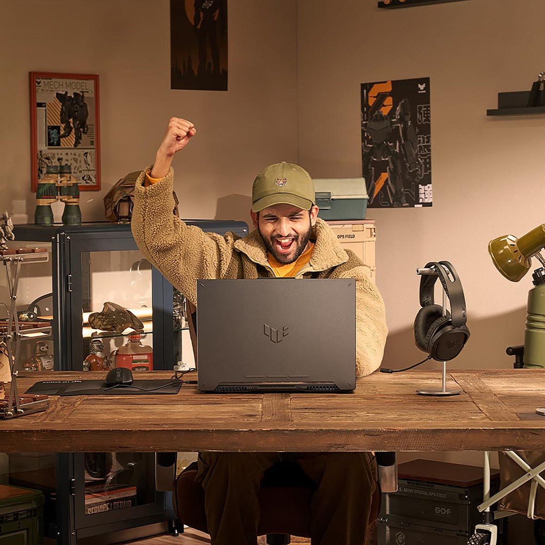 ASUS TUF Gaming A16 FA607NU-R5165W Ryzen 5 7535HS 16.0" FHD+ 144Hz Value IPS-level 300nits AG 16GB DDR5 SSD512 GeForce RTX 4050 6GB LAN WLAN+BT Cam720p 56Wh Win11 Mecha Gray