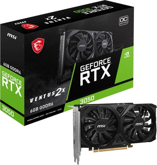 Karta graficzna MSI GeForce RTX 3050 VENTUS 2X E 6G OC