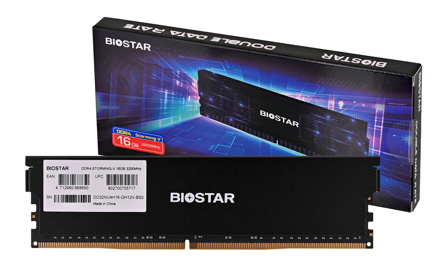 Pamięć DDR4 Biostar 16GB 3200MHz Heatsink Storming