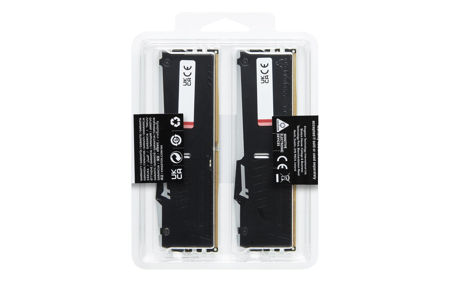 Kingston Technology FURY Beast RGB moduł pamięci 32 GB 2 x 16 GB DDR5 5200 MT/s