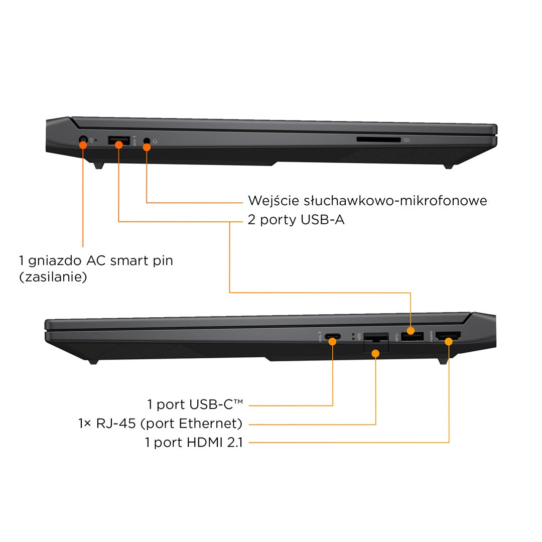 HP Victus 15-fa2243nw i5-13420H 15.6"FHD IPS 144Hz 300nits AG 16GB DDR4 3200 SSD512 GeForce RTX 4050_6GB Cam720p 70Wh Win11 Silver Mica 2Y