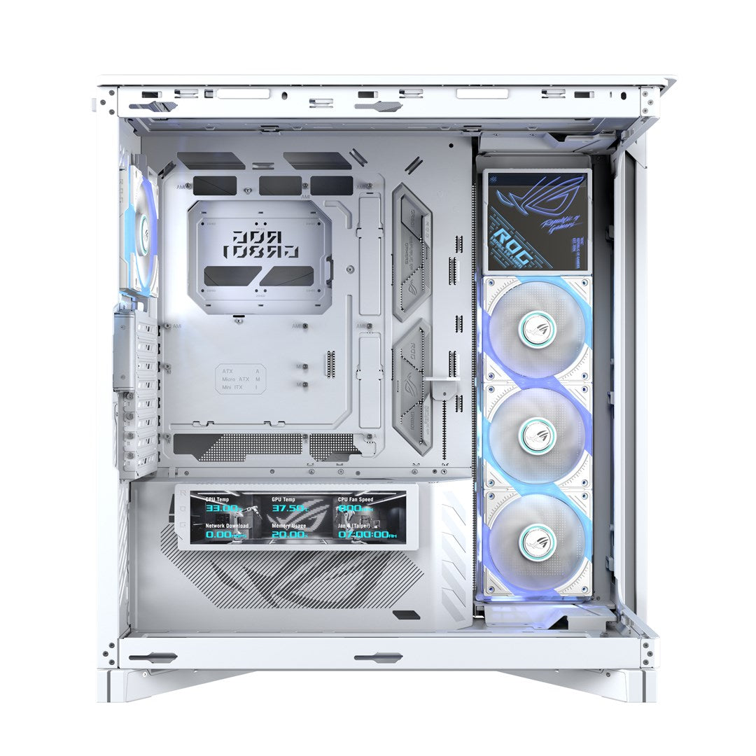 Obudowa Asus ROG CRONOX GR801 CURVE TG ARGB WHITE