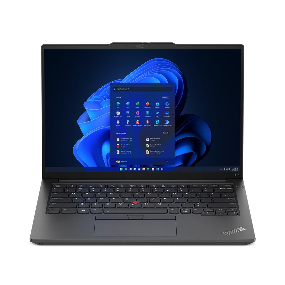 Lenovo ThinkPad E14 Gen 5 i5-1335U 14"WUXGA Touch 300nits AG 16GB DDR4 SSD512 Iris Xe Cam1080p 47Wh Backlit Kb FgPr W11Pro Graphite Black (REPACK) 2Y