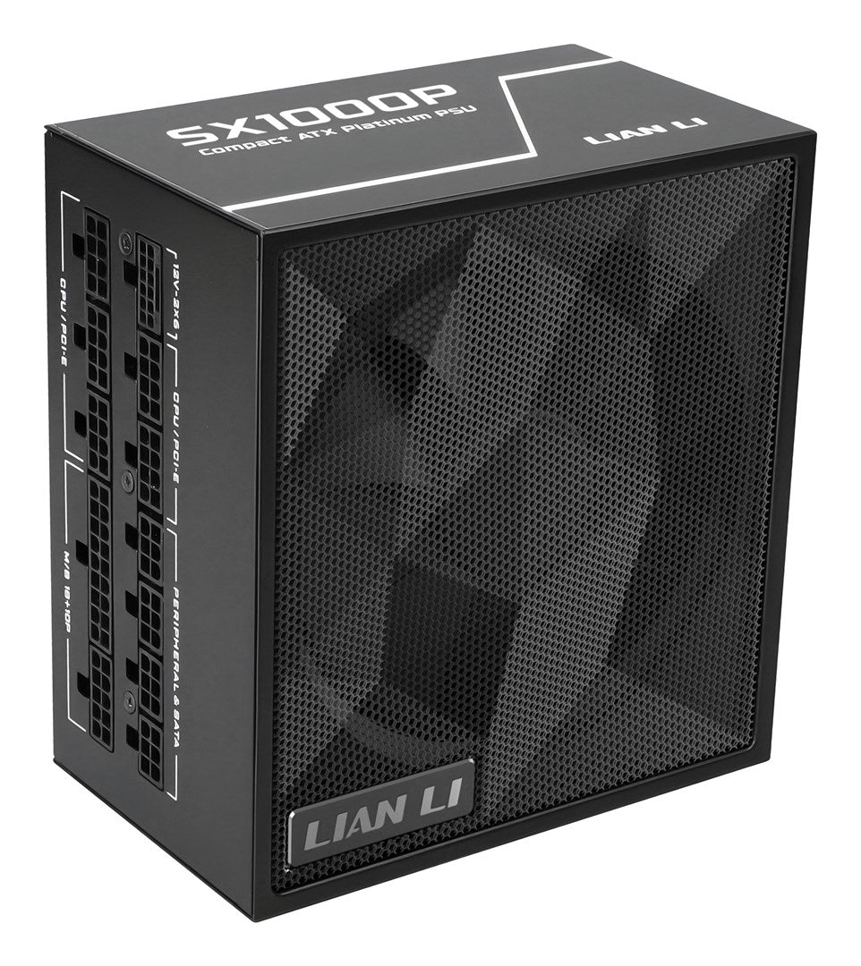 Lian Li SX1000P moduł zasilaczy 1000 W 20+4 pin ATX ATX Czarny