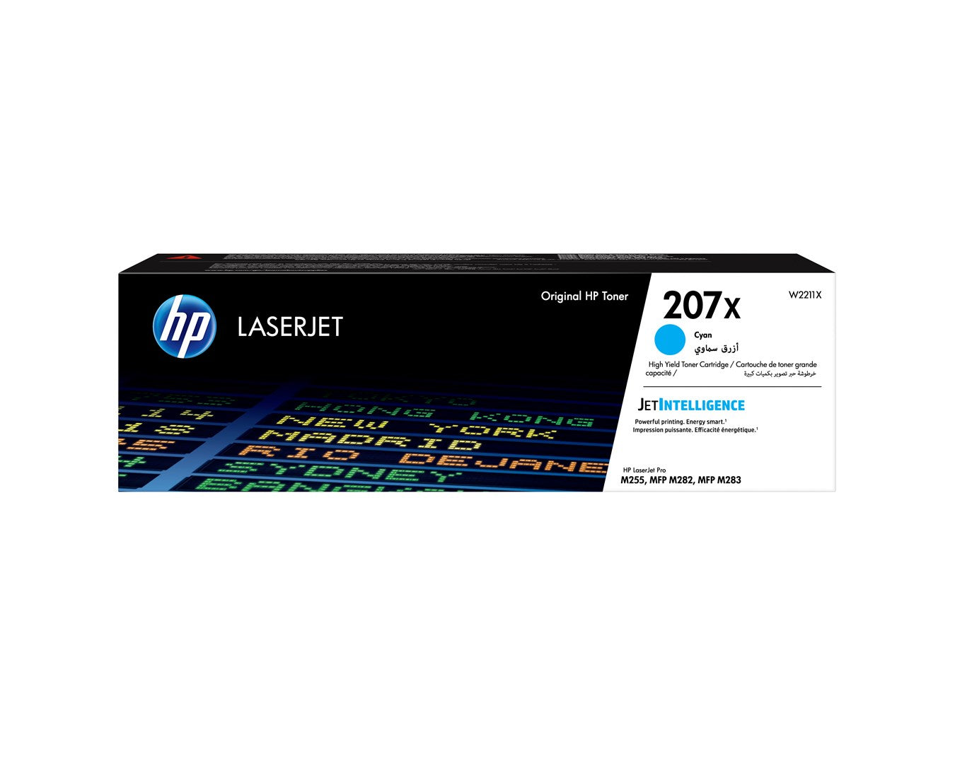 HP 207X oryginalny błękitny toner LaserJet o wysokiej wydajności