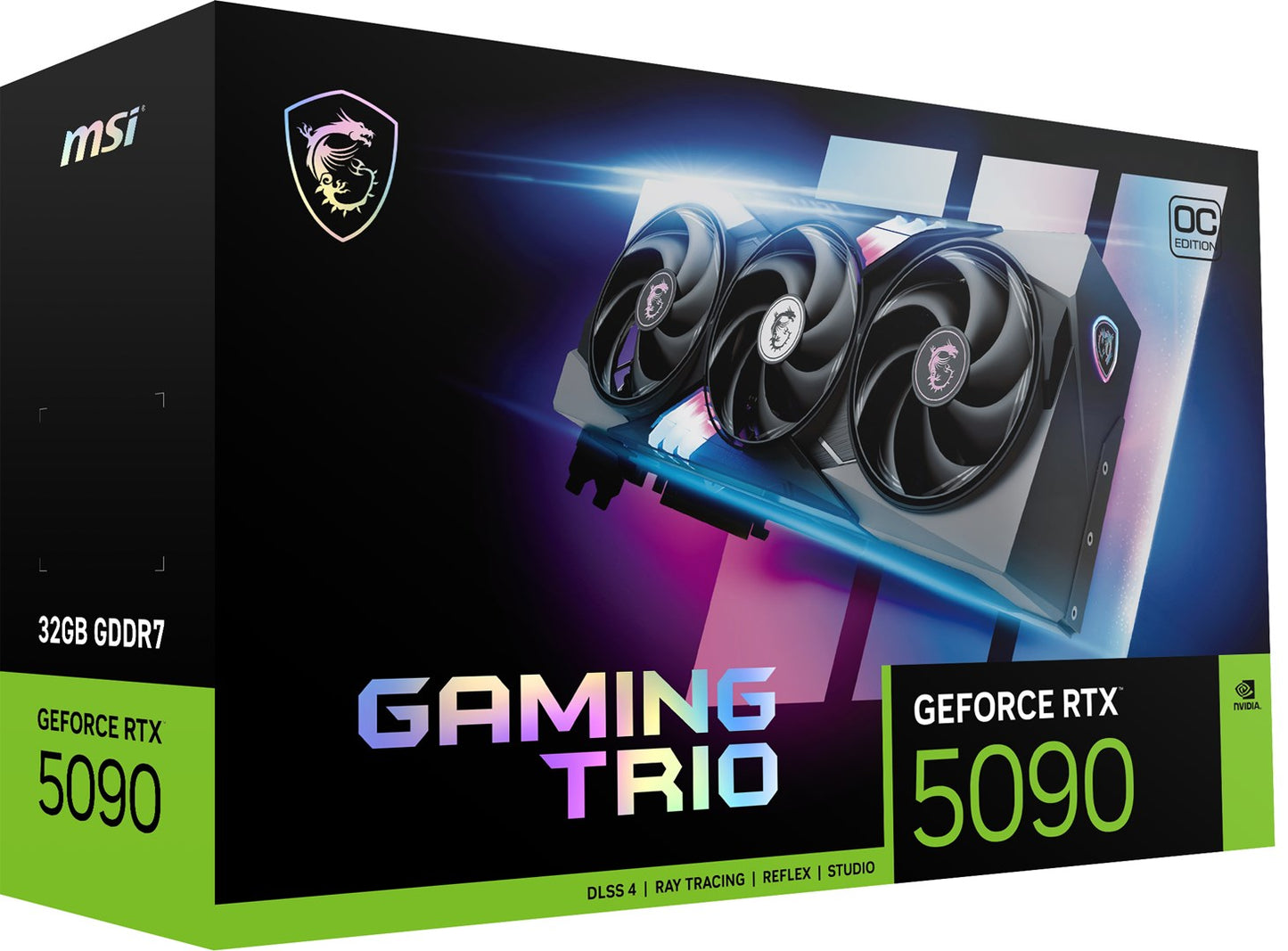 Karta graficzna MSI RTX 5090 32G GAMING TRIO OC