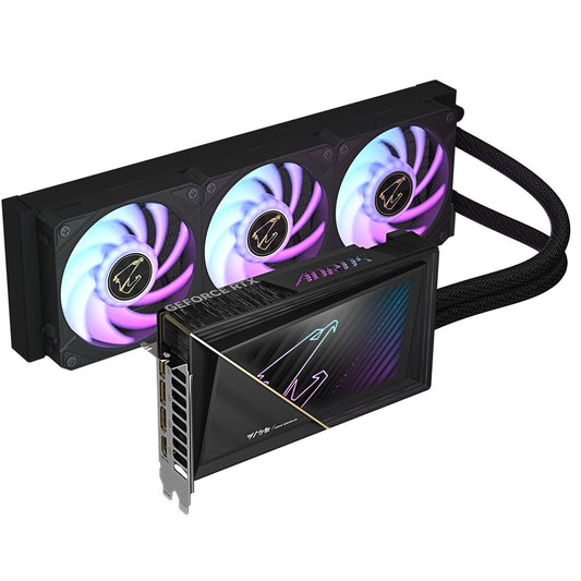 Karta graficzna Gigabyte AORUS GeForce RTX 5080 XTREME WATERFORCE 16GB