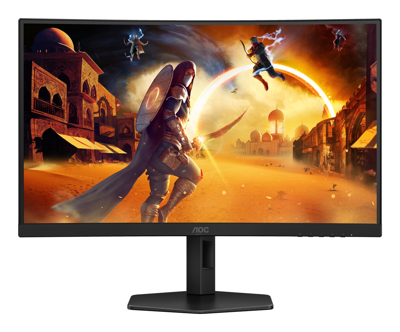 Monitor komputerowy AOC 27" G4 C27G4ZXU 68,6cm 1920 x 1080 px Full HD LED Czarny