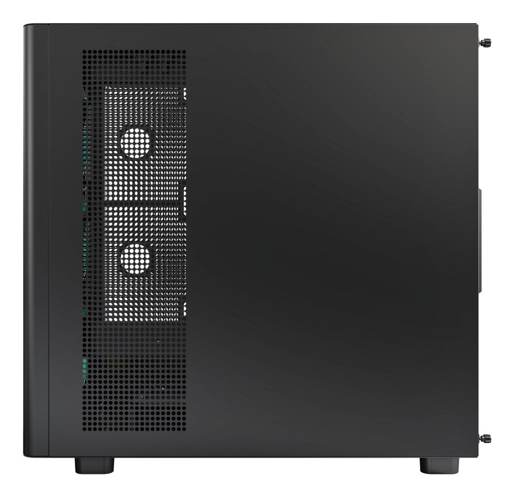 Drewniana obudowa PC Montech XR, Midi-Tower, ATX, ARGB, szkło hartowane