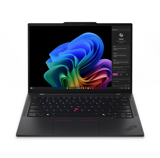 Lenovo ThinkPad T14s 14" Systemy ochrony przed włamaniem (IPS) WUXGA 1920 x 1200 pikseli Powłoka przeciwodblaskowa Lwia paszcza X Elite X1E-78-100 32 GB Lutowany LPDDR5x Pojemność dysku SSD 1000 GB Karta graficzna Qualcomm Ad
