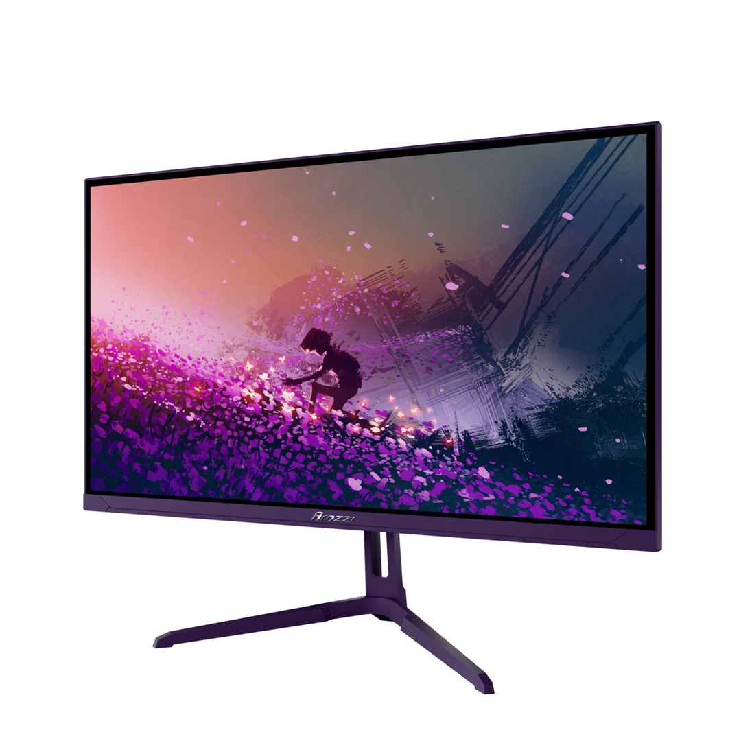 Arozzi Nova 24” monitor komputerowy 60,5 cm (23.8") 1920 x 1080 px Full HD LED Fioletowy