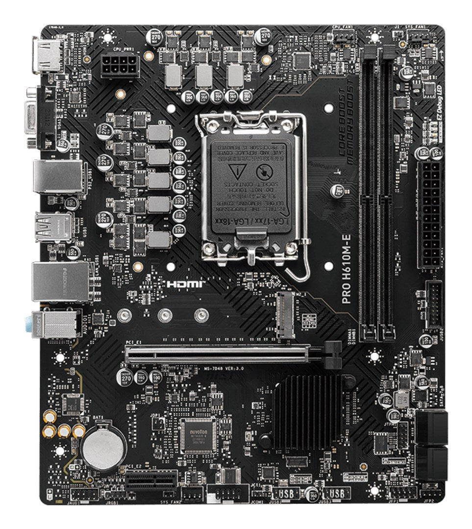 Płyta główna MSI PRO H610M-E