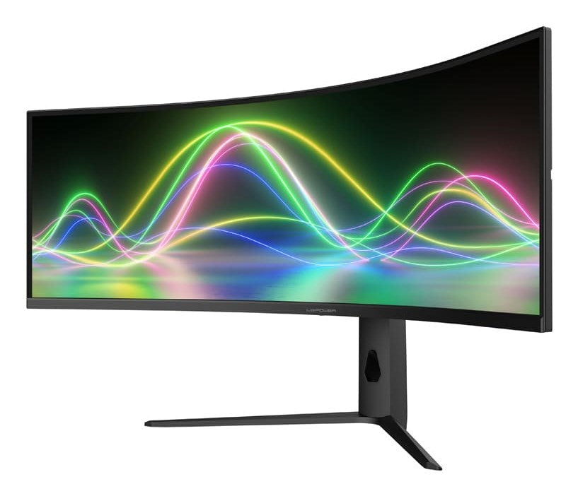 LC-Power 49" LC-M49QCK Zakrzywiony VA+DP+2xHDMI - Płaski panel (TFT/LCD) - 124.5 cm [Klasa energetyczna F]