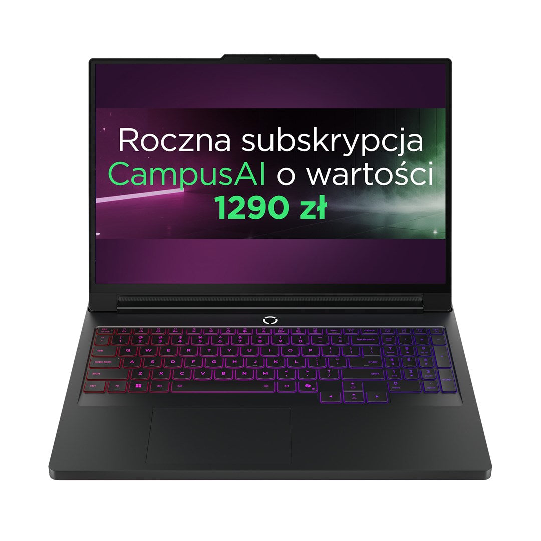 Lenovo Legion Pro 7 16IAX10H Ultra 9 275HX 16" WQXGA OLED 500nits Glossy 240Hz 64GB DDR5 2xSSD1TB GeForce RTX 5080 16GB NoOS Eclipse Black
