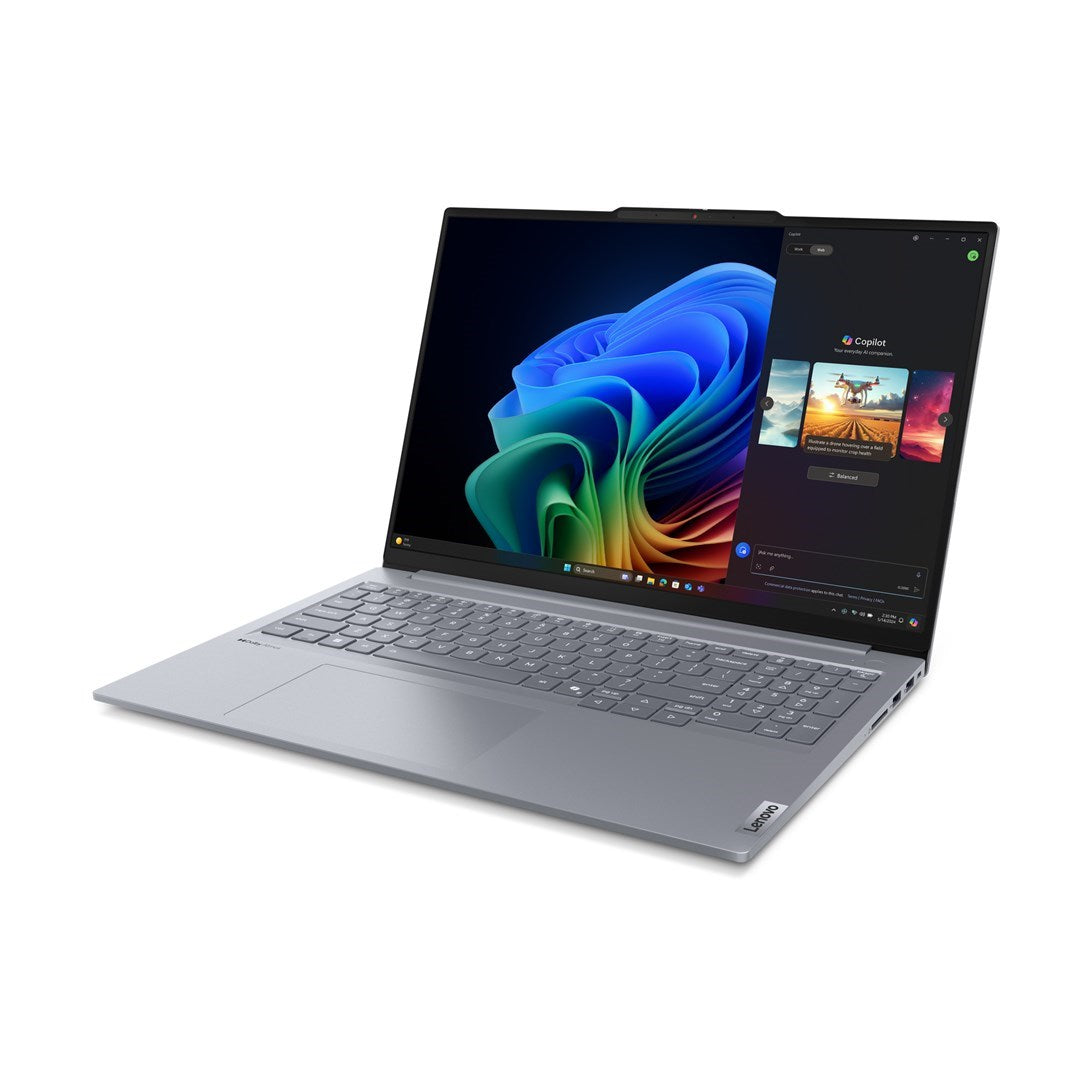 Lenovo ThinkBook 16 G7 QOY Snapdragon X Plus X1P-42-100 16" WUXGA IPS 300nits AG 60Hz 32GB DDR5 SSD512 Qualcomm Adreno 84Wh W11Pro Luna Grey 3Y Onsite