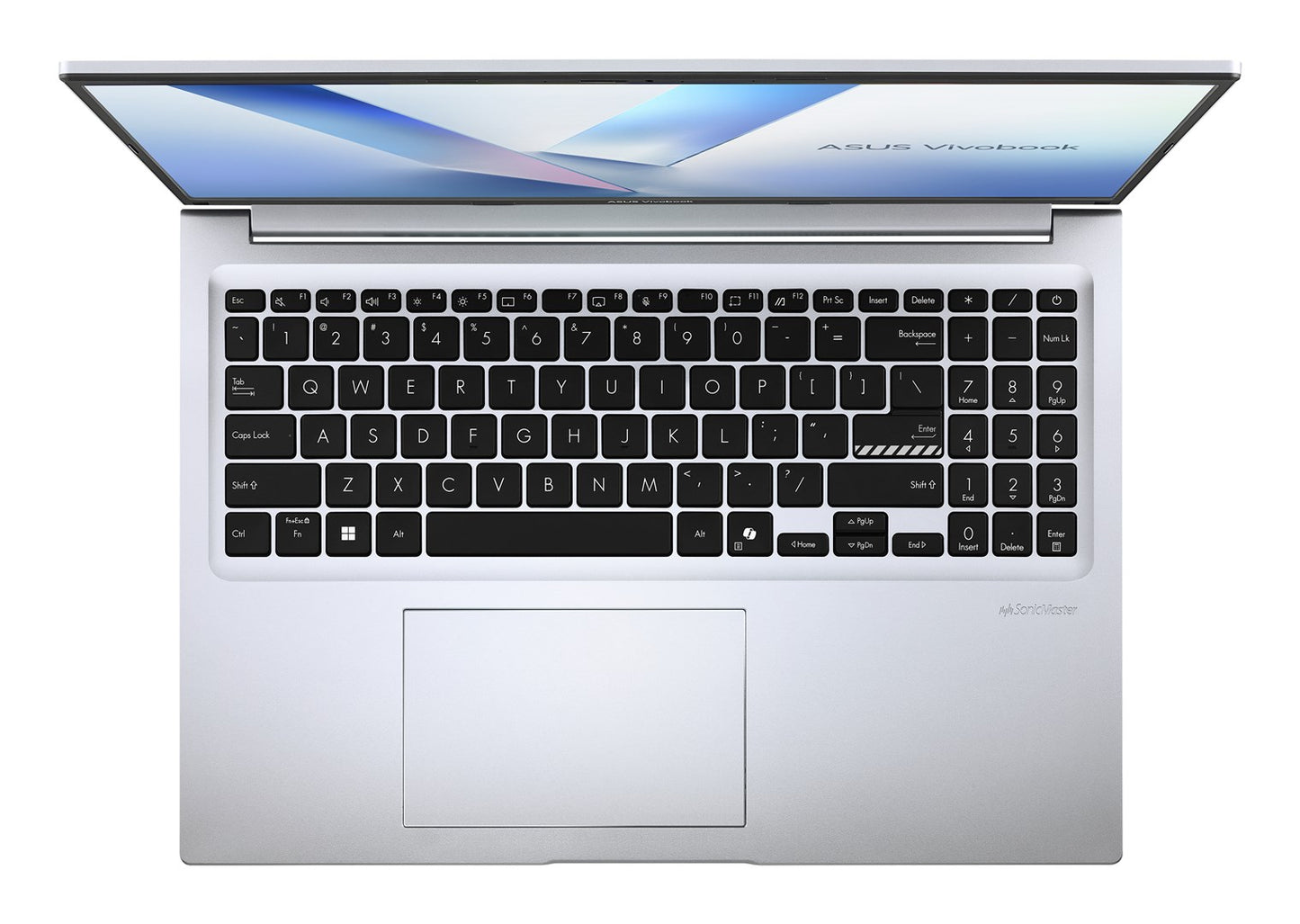 ASUS Vivobook 16 M1605NAQ-MB117 Ryzen 5 150 16.0"WUXGA IPS-level Panel 60Hz 300nits AG 16GB DDR5 SSD512 AMD Radeon Graphics WLAN+BT Cam720p 42WHrs NoOS Cool Silver
