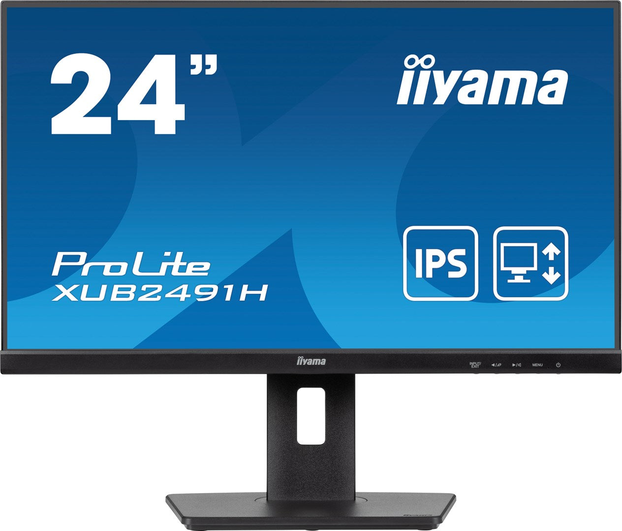 Monitor Iiyama ProLite XUB2491H-B1 24'' Protokół IPS - Płaski ekran - 60,5 cm