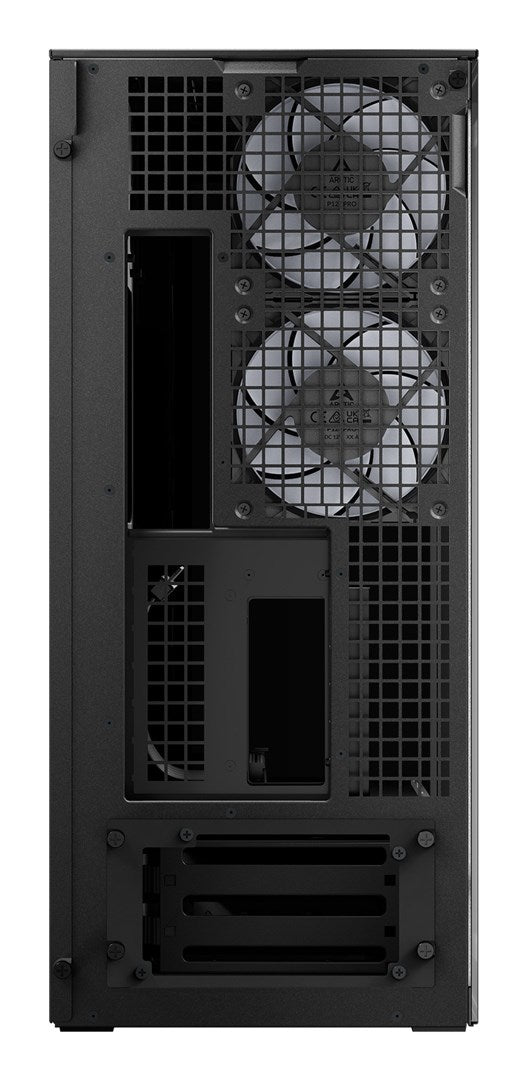 Obudowa Arctic Xtender Schwarz z oknem z GPU mountem