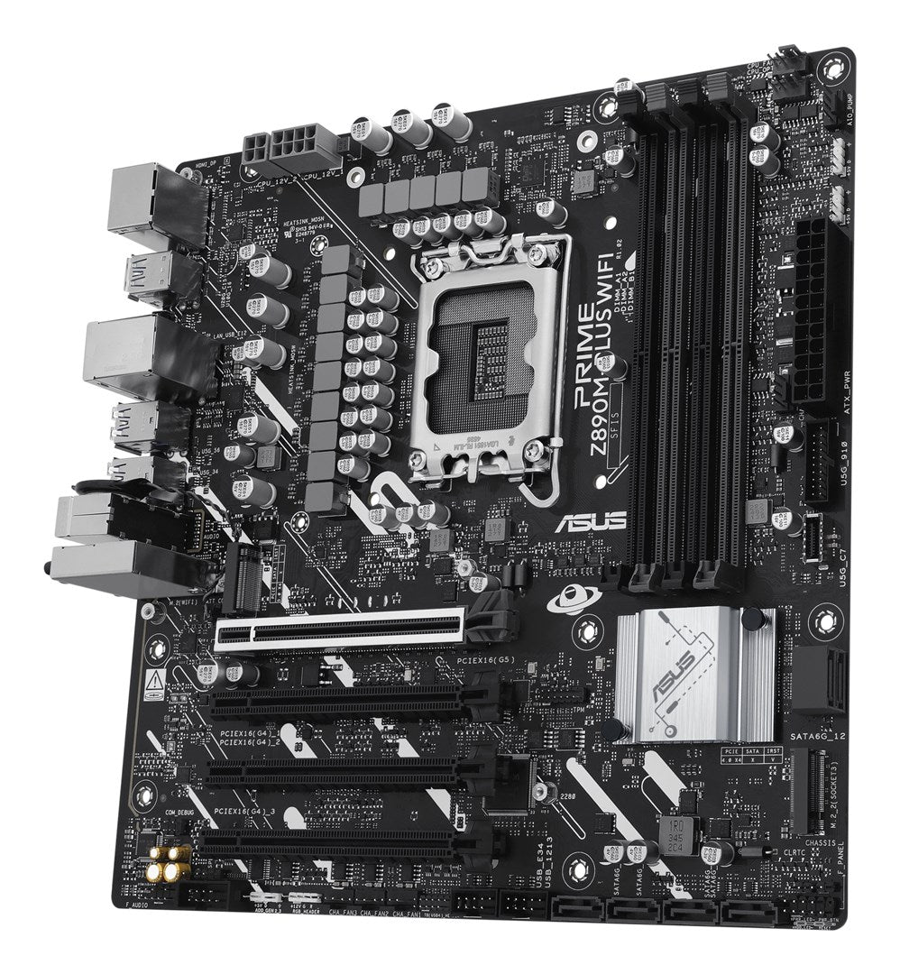 ASUS PRIME Z890M-PLUS WIFI Intel Z890 LGA 1851 (Socket V1) micro ATX