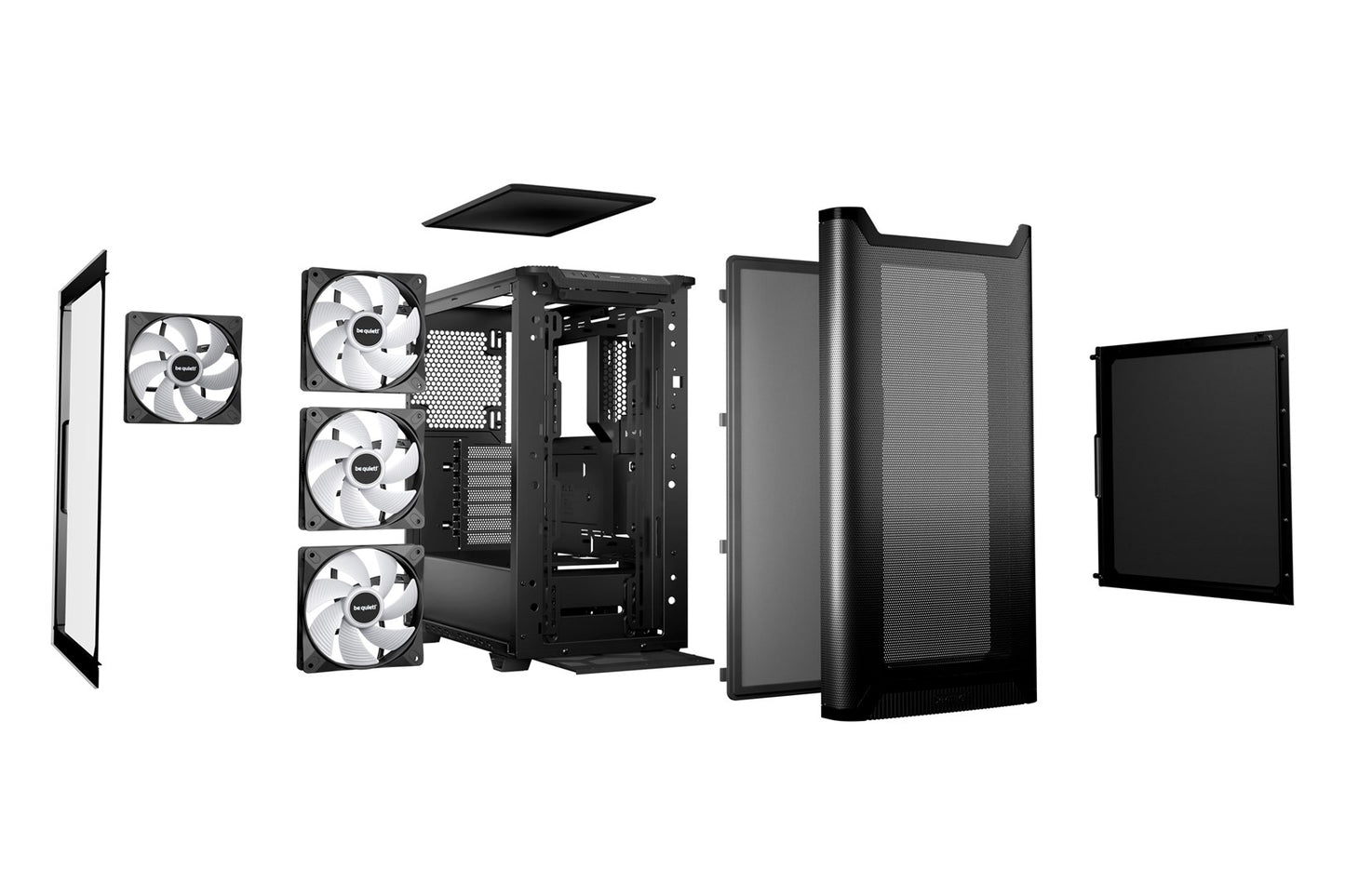 OBUDOWA BE QUIET! PURE BASE 501 DX Black  BGW76