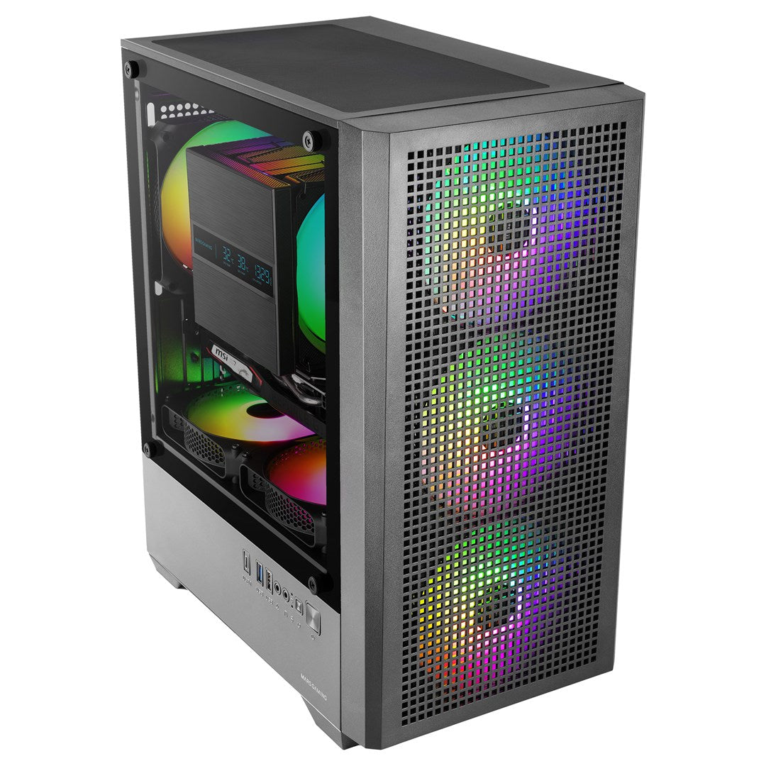 TACENS MARS MC-VECTOR 4xARGB USB-C mATX- obudowa/cases