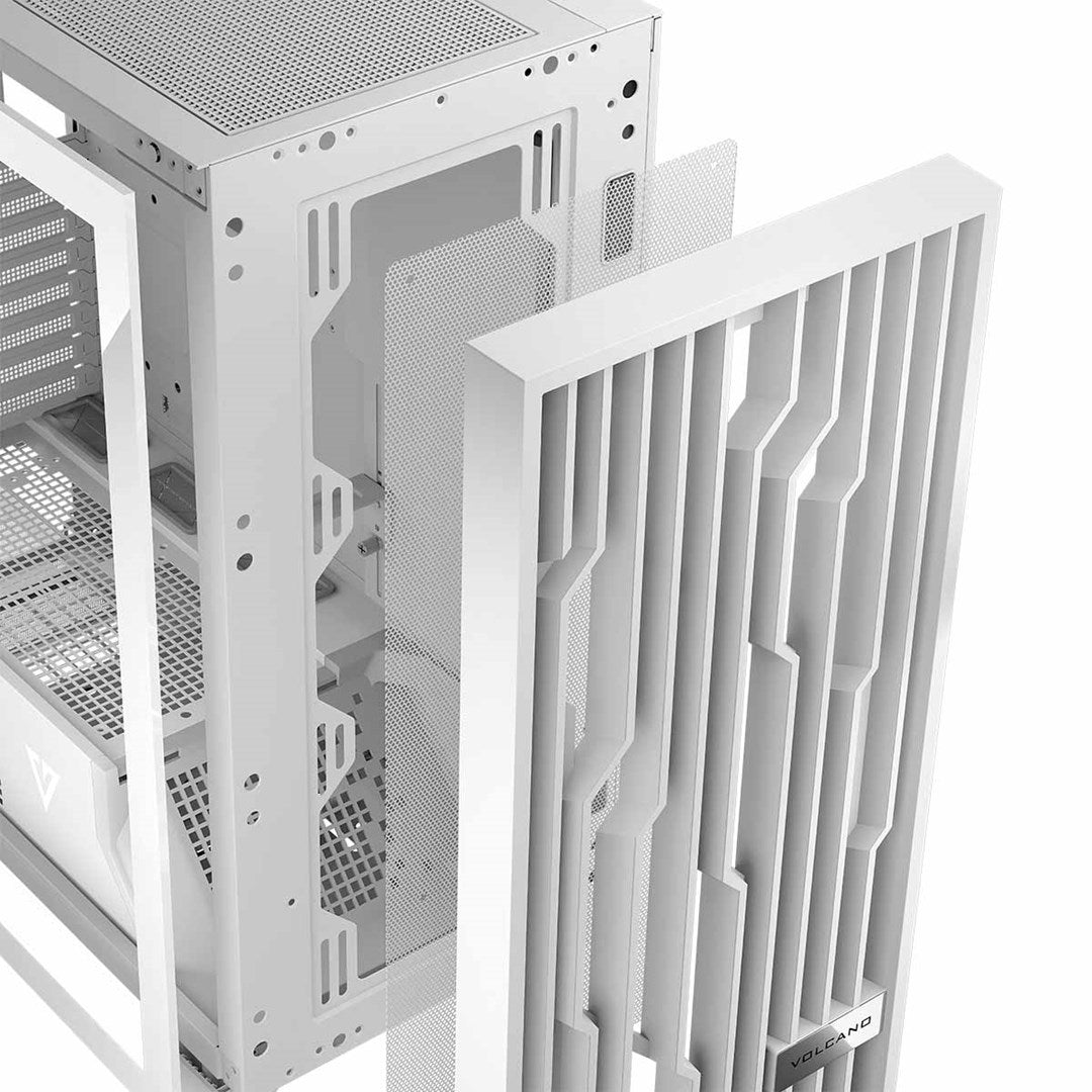 MODECOM OBUDOWA VOLCNO PERUN APEX ARGB MIDI WHITE