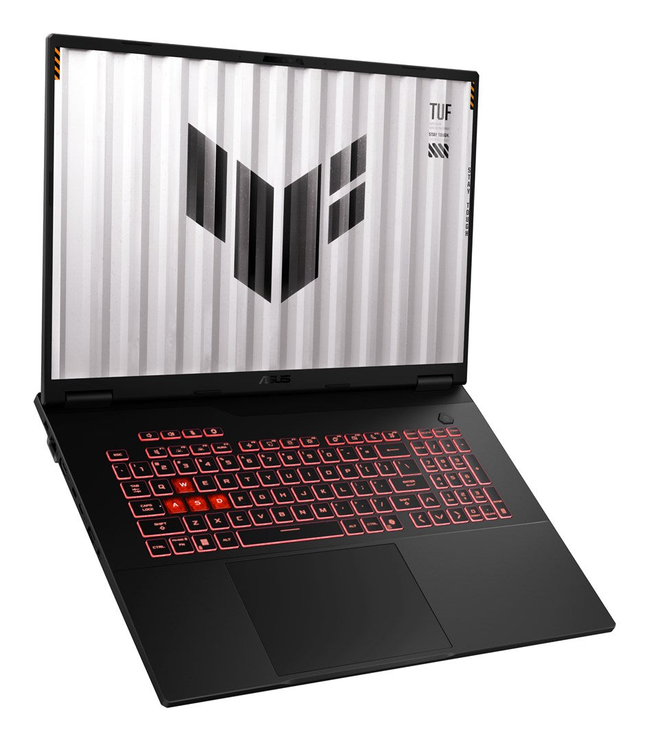 ASUS TUF Gaming A18 FA808UH-S8013W Ryzen 7 260 18"FHD+ 144Hz IPS-level 300nits AG 16GB DDR5 5600 SSD512 GeForce RTX 5050 8GB WLAN+BT LAN Cam1080p IR 90WHrs Win11 Jaeger Gray